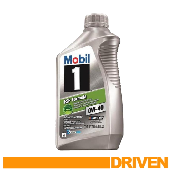 Mobil 1 Engine Oil - 0W40 ESP Formula (Diesel)