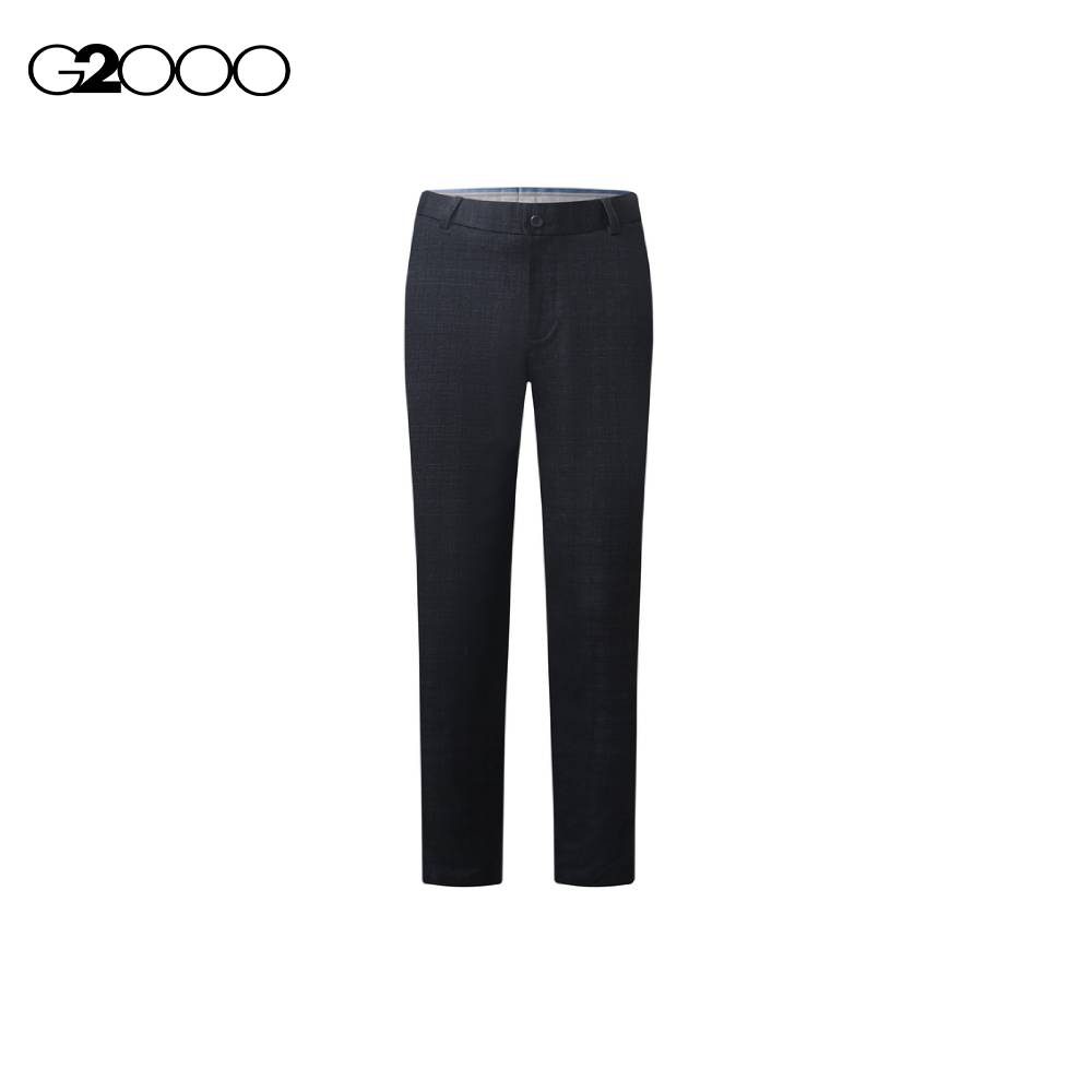 G2000 Men Patton Poly Rayon Knit Check Pants