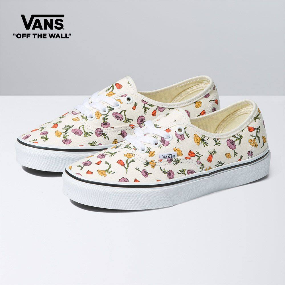 Vans Poppy Floral Authentic Women (Unisex US Size) BEIGE VN0A5JMPCRM1