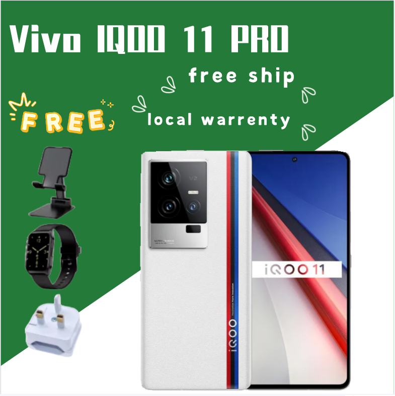 【2023】VIVO IQOO 11 Pro/ iqoo 10 pro /IQOO 10 5G Snapdragon 8 Gen 2 charging 200W  local warranty
