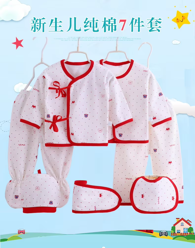 Newborn Girl Clothes Set Newborn going Home Clothes 0 3 Months Baby Clothing New Born Cotton Underwear Set